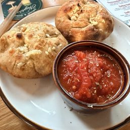 Garlic Buns from Neighbors upstairs.
