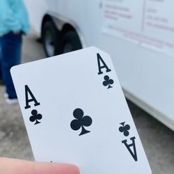 Duck Duck Tacos - Card used to remember order & call orders back to truck