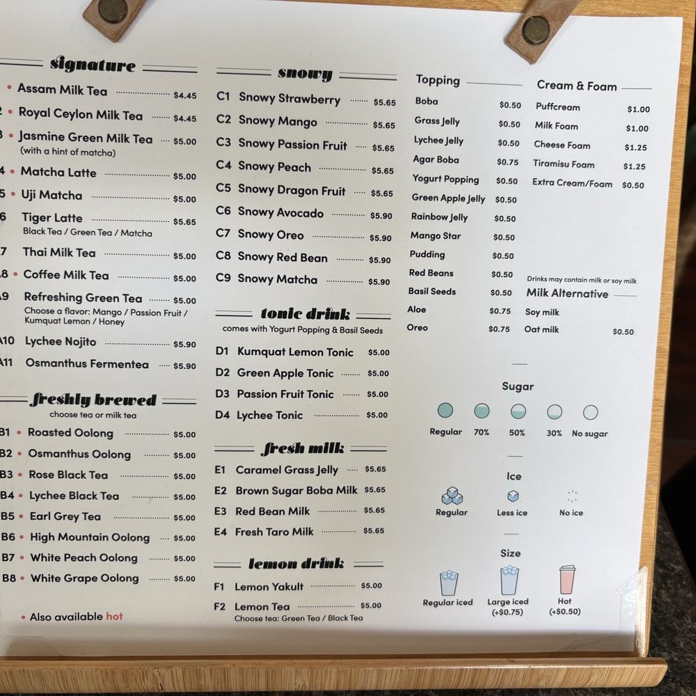 Tancca - Bubble Tea Near Me - San Francisco, California Tancca - Bubble Tea Near Me - San Francisco, California