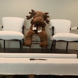 Moose Upholstery - Arm &Legs refinish New fabric upholstery.