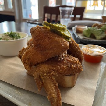 Grace Meat + Three - Fried chicken wings - Southern Near Me - St Louis, Missouri Grace Meat + Three - Fried chicken wings - Southern Near Me - St Louis, Missouri