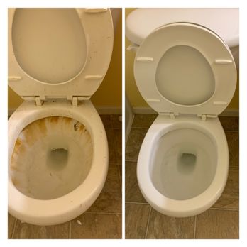 Mile High Cleaners - Before and After Toilet Cleaning! - Home Cleaning Near Me Mile High Cleaners - Before and After Toilet Cleaning! - Home Cleaning Near Me