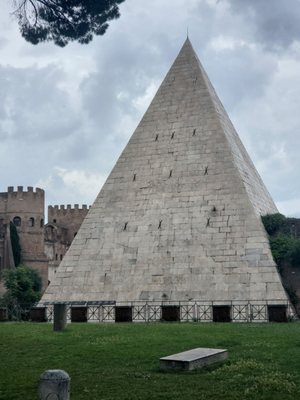 Pyramid of Caius Cestius by null