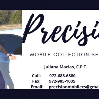 Precision Mobile Collection Service - Phlebologists Near Me Precision Mobile Collection Service - Phlebologists Near Me