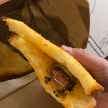 The Meltdown - 1 brisket meat and 1 pickle - Food Delivery Services Near Me - Las Vegas, Nevada The Meltdown - 1 brisket meat and 1 pickle - Food Delivery Services Near Me - Las Vegas, Nevada