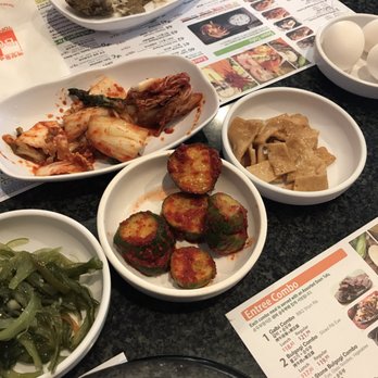 BCD Tofu House - Minimal variety of banchan - Korean Near Me - Irvine, California