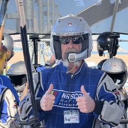 Richard Petty Driving Experience - Helmet ready