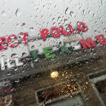 Perfect Pollo - Raining outside. But pretty cool location. - Chicken Shop Near Me - Fredericksburg, Virginia