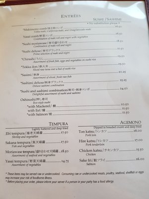 Menu photo 2 Sushi Kappo Toraya Arlington, MA