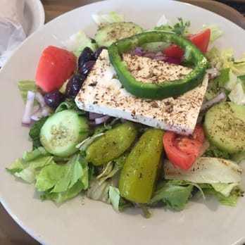 Booby's - Greek Salad! - Barbeque Near Me - Niles, Illinois Booby's - Greek Salad! - Barbeque Near Me - Niles, Illinois