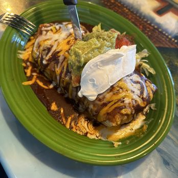 Señor Pancho's - Smothered Rockfish Burrito - Mexican Near Me - Soldotna, Alaska