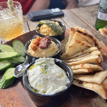 Ovelia - Assortment of Dips - Greek Near Me - Astoria, New York