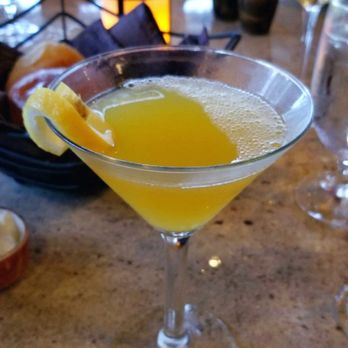 Tidepools - Mango Martini. I requested this and they managed to make a wonderful drink! - Hawaiian Near Me - Poipu, Hawaii