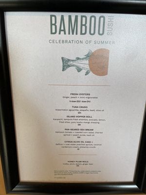 Menu photo 2 Bamboo Sushi Seattle, WA