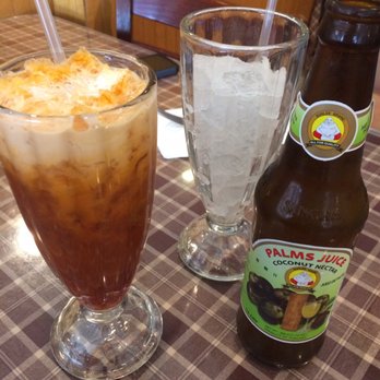 Thai Nakorn - Thai tea and Palms juice (get the palm juice if you haven't tried it!!) - Thai Near Me - San Bruno, California Thai Nakorn - Thai tea and Palms juice (get the palm juice if you haven't tried it!!) - Thai Near Me - San Bruno, California