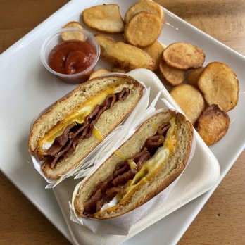 Eggspresso - Bacon and egg breakfast sandwich - Breakfast & Brunch Near Me - Petaluma, California
