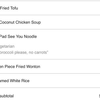 Thai Dishes - Not expensive at all.  Spring rolls were free with my order. - Thai Near Me - Redondo Beach, California
