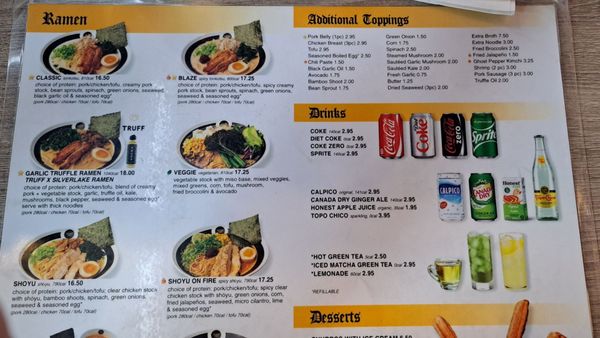 Menu photo 1 Silverlake Ramen - Koreatown Los Angeles, CA Menu photo 1 Silverlake Ramen - Koreatown Los Angeles, CA