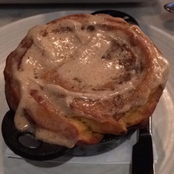 Agricola Eatery - Scrumptious pumpkin cinnamon roll - New American Near Me - Princeton, New Jersey