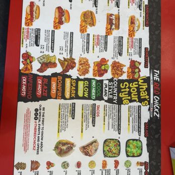 The Red Chickz - Menu - Chicken Shop Near Me - Carlsbad, California