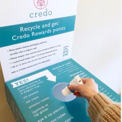 Credo Beauty - Everything that can be recycled @ Credo
