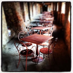 Osteria Le Civette - La "sala" esterna