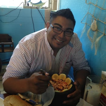 Mariscos Guamuchil - Yeah he's a happy guy! - Seafood Near Me - Galt, California