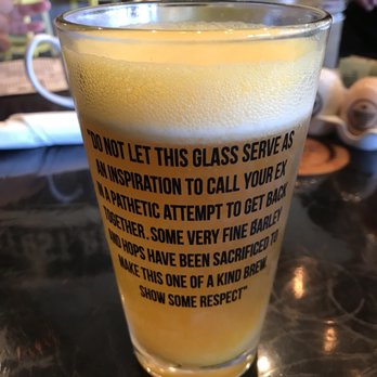 Breakfast Republic - My beermosa and the funny saying on it - Breakfast & Brunch Near Me - Encinitas, California