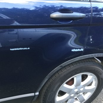 Flagship Carwash - This is what Flagship in Herndon did to our Honda CRV; May 2017 - Car Wash Near Me - Herndon, Virginia