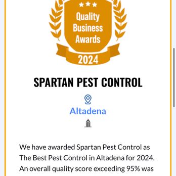 Spartan Pest Control - Ranked Best in Altadena and Pasadena - Pest Control Near Me - Pasadena, California Spartan Pest Control - Ranked Best in Altadena and Pasadena - Pest Control Near Me - Pasadena, California