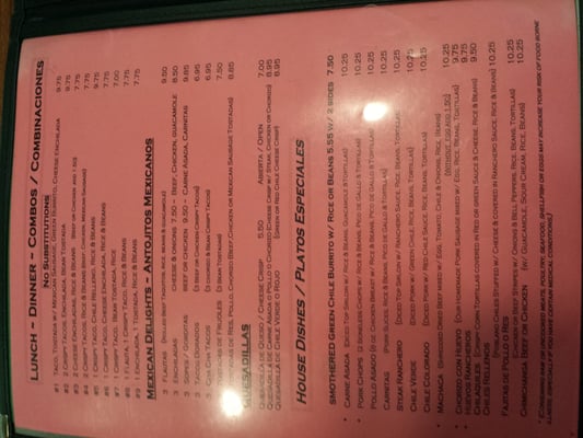 Menu photo 7 El Mesquite Cocina Mexicana Phoenix, AZ Menu photo 7 El Mesquite Cocina Mexicana Phoenix, AZ