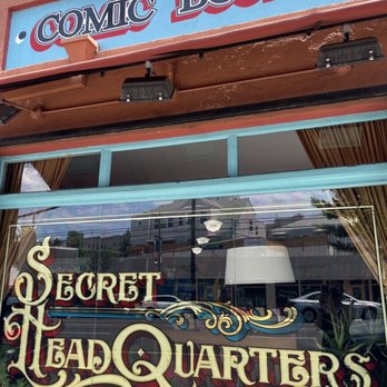 Secret Headquarters - Amazing signs! - Comic Books Near Me - Los Angeles, California Secret Headquarters - Amazing signs! - Comic Books Near Me - Los Angeles, California