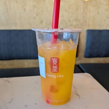Gong Cha - Mango Yogurt Drink - Bubble Tea Near Me - Houston, Texas Gong Cha - Mango Yogurt Drink - Bubble Tea Near Me - Houston, Texas