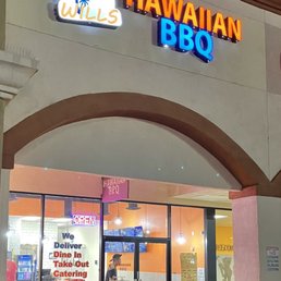 Exterior outside entrance of Wills Hawaiian BBQ - Henderson, Nevada Exterior outside entrance of Wills Hawaiian BBQ - Henderson, Nevada