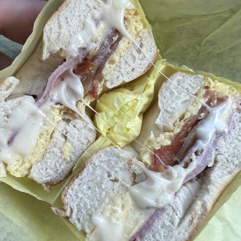 Earl's Donuts - HAM BACON EGG CHEESE BAGELS - Donuts Near Me - Chatsworth, California Earl's Donuts - HAM BACON EGG CHEESE BAGELS - Donuts Near Me - Chatsworth, California