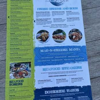 RipTydz - Menu - Seafood Near Me - Myrtle Beach, South Carolina