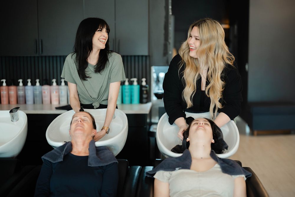 Grey And Sage Salon Image
