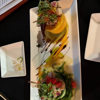 Selva Grill - Wahoo cervice and octopus causo - Spanish Near Me - Sarasota, Florida Selva Grill - Wahoo cervice and octopus causo - Spanish Near Me - Sarasota, Florida