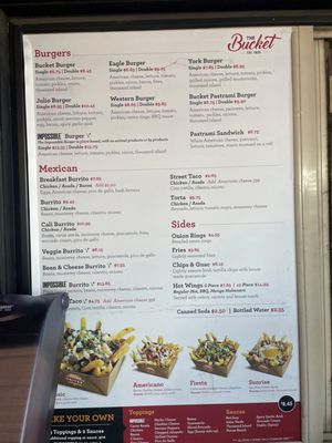 Menu photo 3 The Bucket Los Angeles, CA Menu photo 3 The Bucket Los Angeles, CA