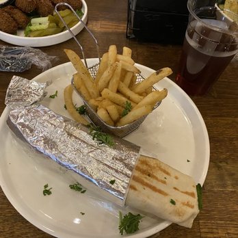 Grape Leaf Express -Tampa - Beef Kofta Wrap :) - Lebanese Near Me - Tampa, Florida