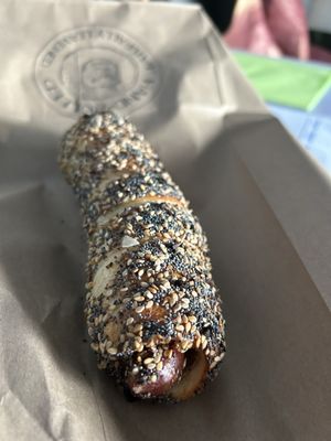 Chicken Dog Bagels by null