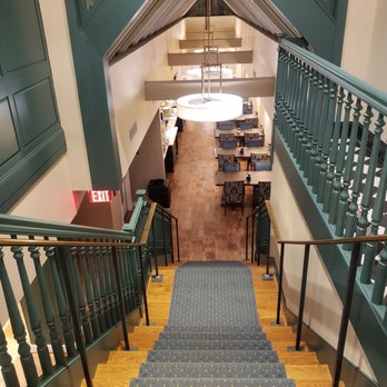 Independence Park Hotel - Stairs down to breakfast area. (Closed off after breakfast.) - Hotels Near Me - Philadelphia, Pennsylvania Independence Park Hotel - Stairs down to breakfast area. (Closed off after breakfast.) - Hotels Near Me - Philadelphia, Pennsylvania