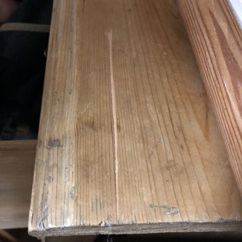 Hill Moving Services - There was a huge gash down the top of this antique dresser - Movers Near Me - Poulsbo, Washington Hill Moving Services - There was a huge gash down the top of this antique dresser - Movers Near Me - Poulsbo, Washington