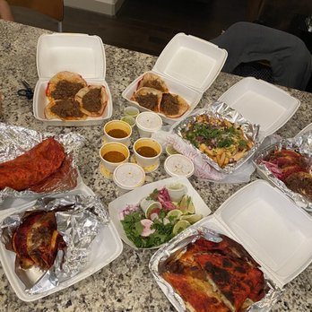 Black Market Burritos - Our order !! - Food Trucks Near Me - Houston, Texas