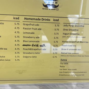 Brew K Cafe - menu - Coffee & Tea Near Me - Cibolo, Texas Brew K Cafe - menu - Coffee & Tea Near Me - Cibolo, Texas