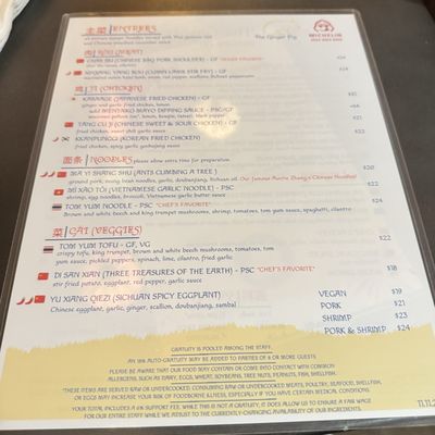 Menu photo 2 The Ginger Pig Denver, CO
