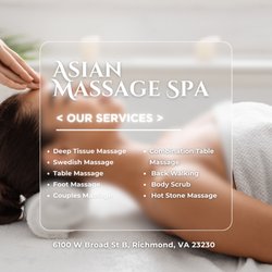 Asian Massage Spa - Check out our services and benefits