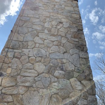 Fort Mountain State Park - Stone Heart near the bottom center - Parks Near Me - Chatsworth, Georgia