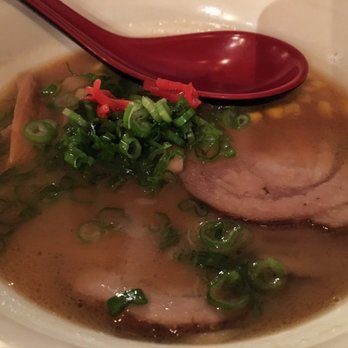 Fujiya Ramen - Miso Ramen bowl with lots of noodles, scallions, corn, & pork belly! - Ramen Near Me - Montclair, New Jersey