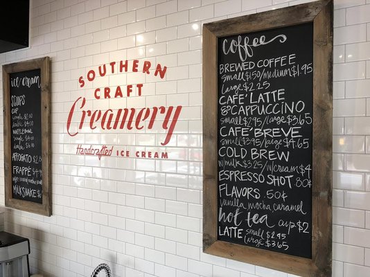 Menu photo 7 Southern Craft Creamery Marianna, FL